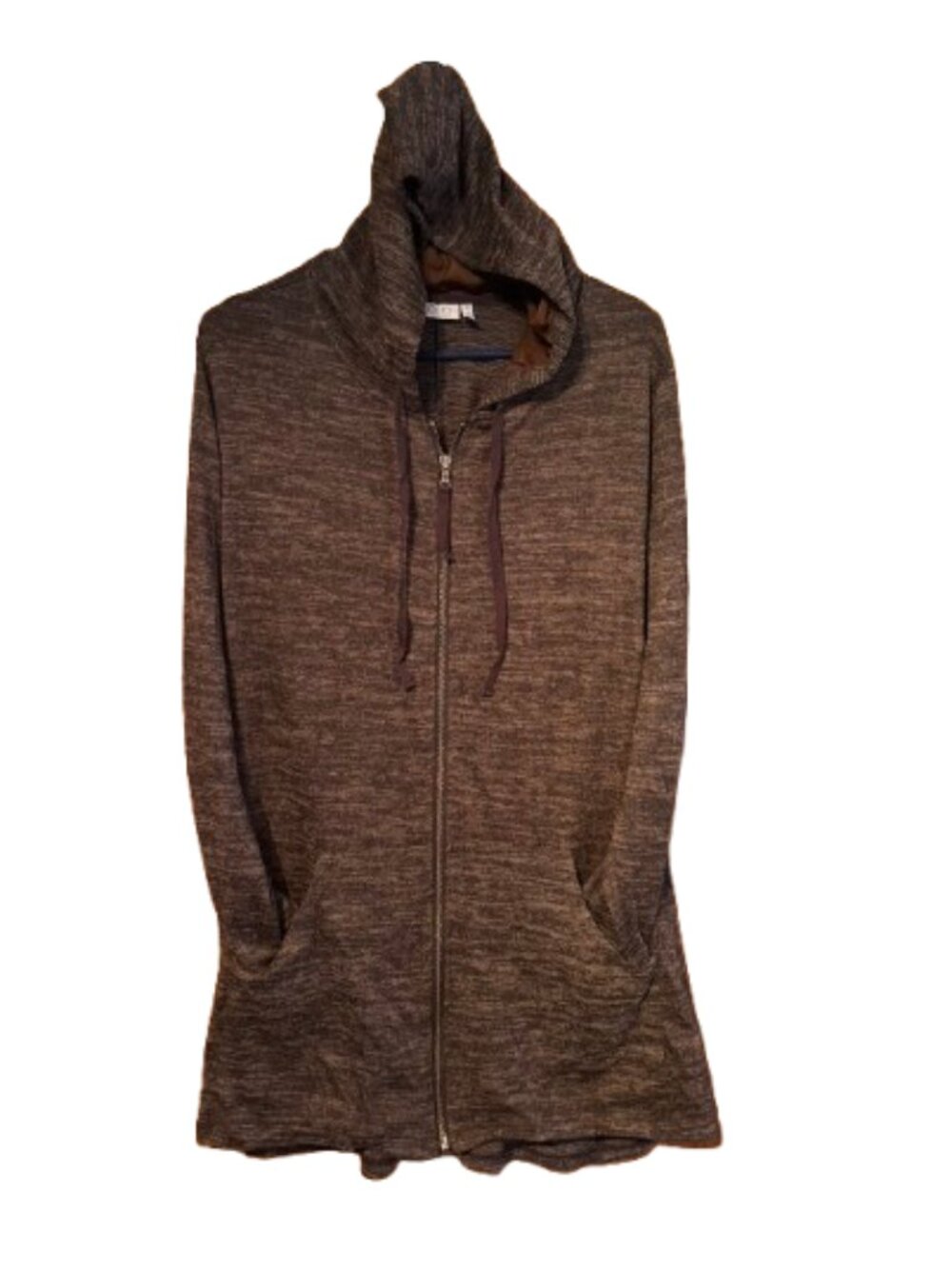 LOGO Long brown/tan blend lightweight sweatshirt Size 3X (E31) - Picture 2 of 6
